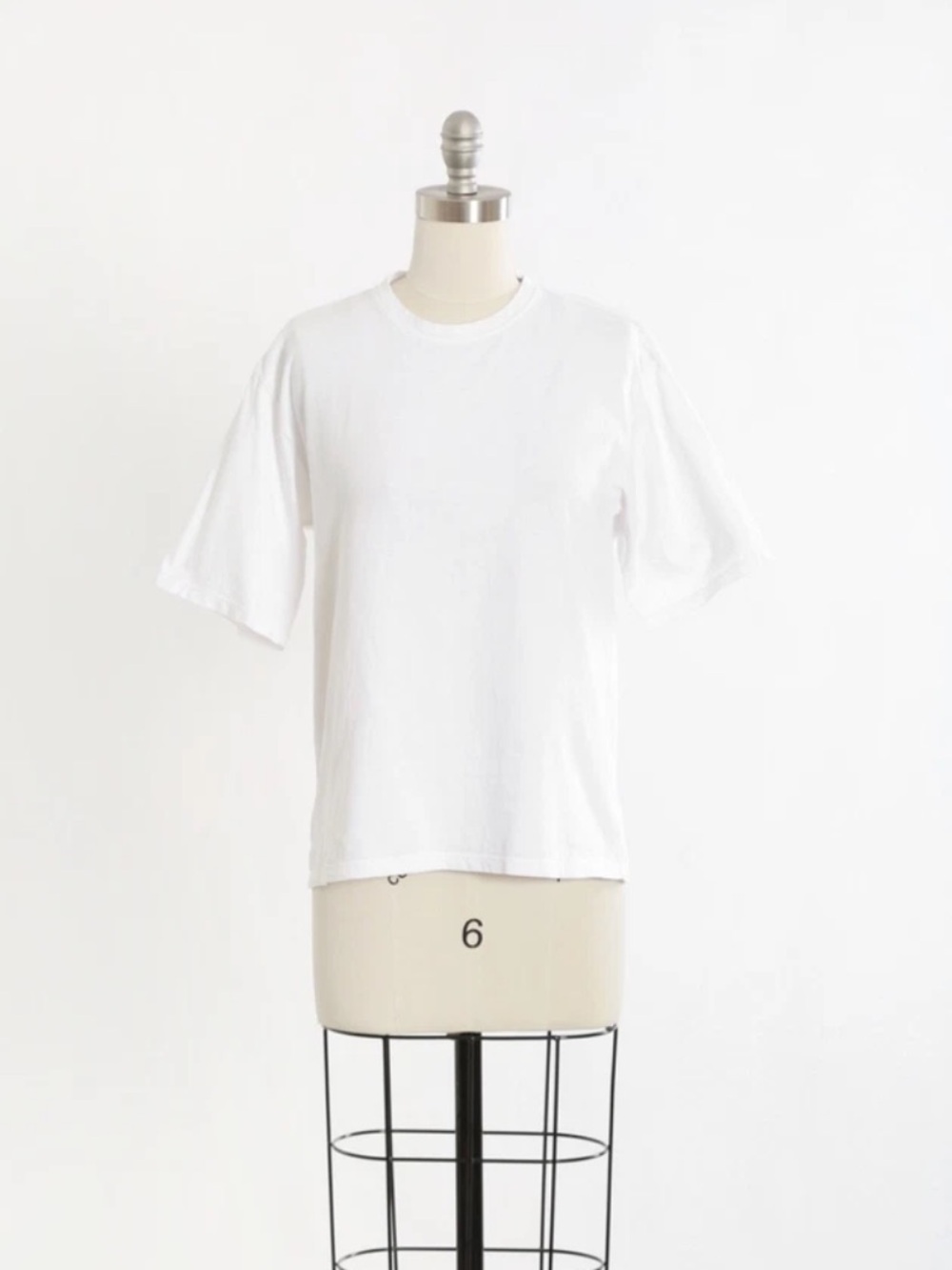 NWT Proenza Schouler white label cotton open back T-shirt Sz. XS $145